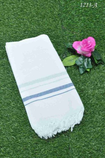 White Rose - 1213-A White Color Soft Cotton Towel CM1001723 (LR2D)