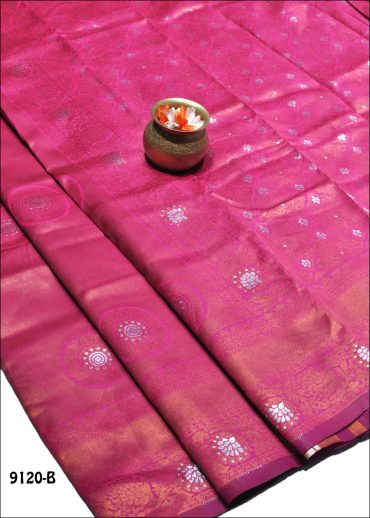 Rishika-9120-B  Pink Color Banarasi Saree CM1002359 (RR2B)