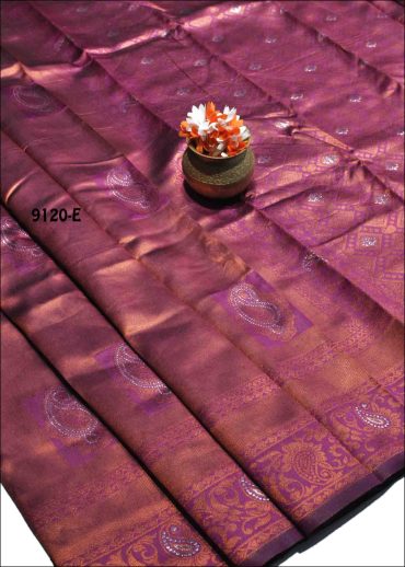 Rishika-9120-E  Purple Color Banarasi Saree CM1002359 (RR2B)