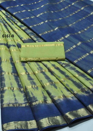 Gayathri-6161-A Green Color Pure Cotton Saree CM1006966 (LR1D)