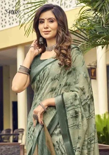Siddhanth-Zara - 54008  Green Color Tusser Silk Saree CM1010913 [LR4C]