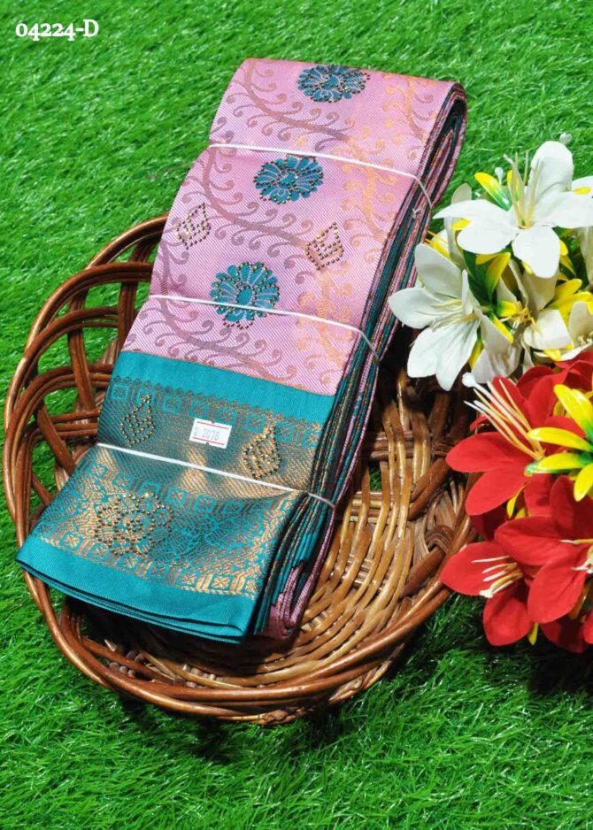 Rishithasri - 04224-D  Wineberry Pink Color Traditional Look Excellent Semi Pattu Saree CM1175555 (RR3C)