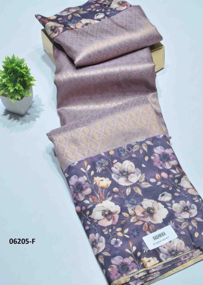 Raashmika - 06205-F  Dusky Rose Pink Color Traditional Look Softy Digital Saree CM1225614 (RR1B)