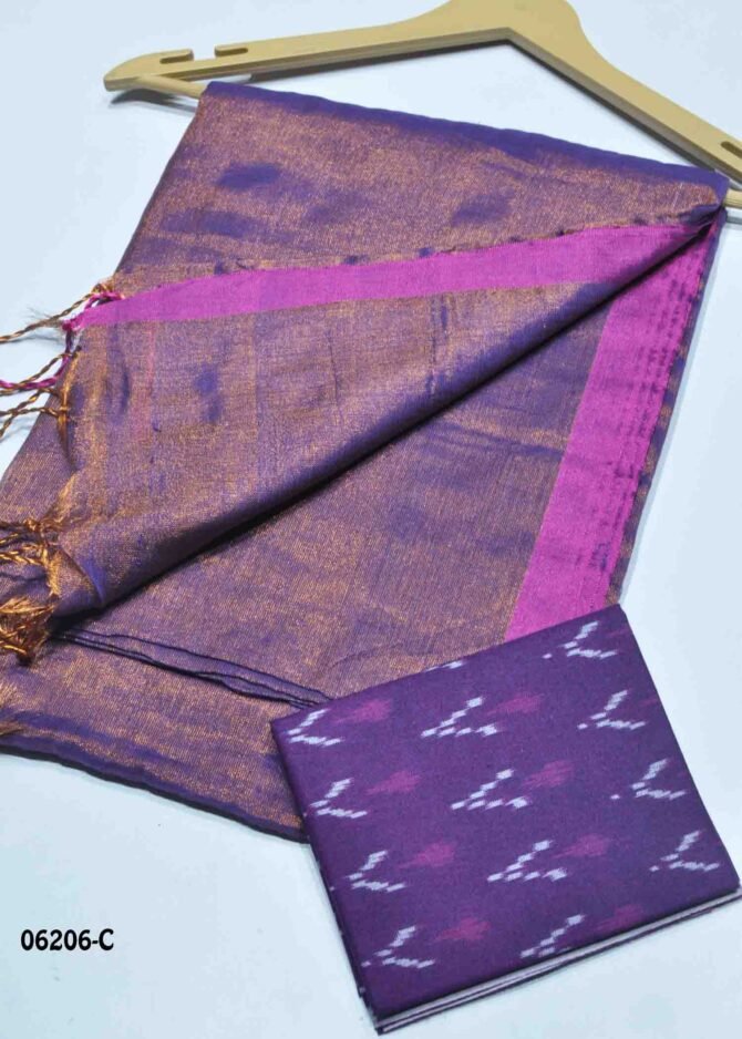 Pugazhini - 06206-C   Violet Color Traditional Wear Uppada Saree CM1218101 (RR1B)