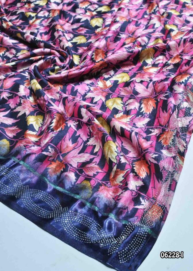 Srividhya - 06228-I  Pink Color Moss Chiffon Saree CM1208313 (RR2C)