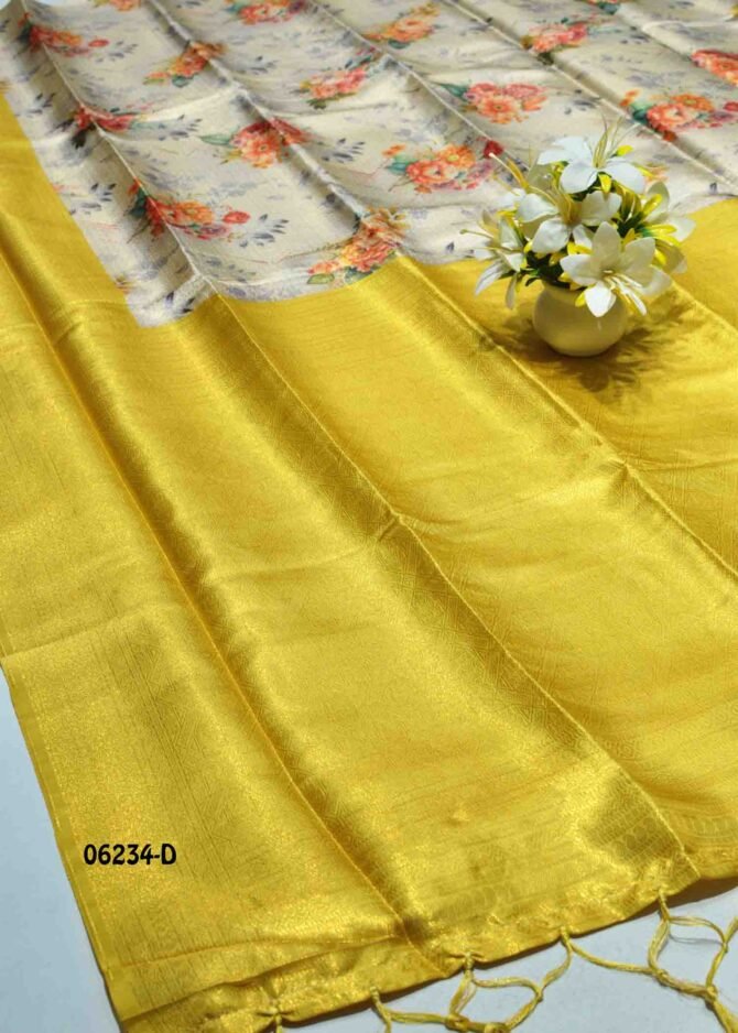 Titiksha - 06234-D   Tan Color Traditional Look Soft Silk Saree CM1227522 (LR3C)