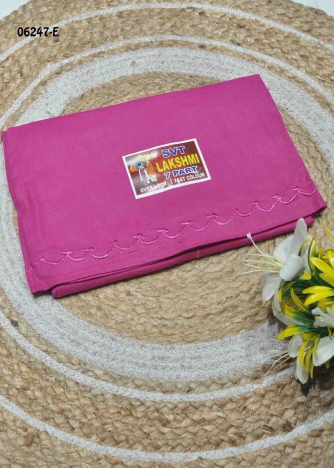 Lakshmi - 06247-E  DewberryPink Color 7Part Cotton**Lakshmi Brand** INSKIRT / PETTICOAT CM1236652 (LR2B)