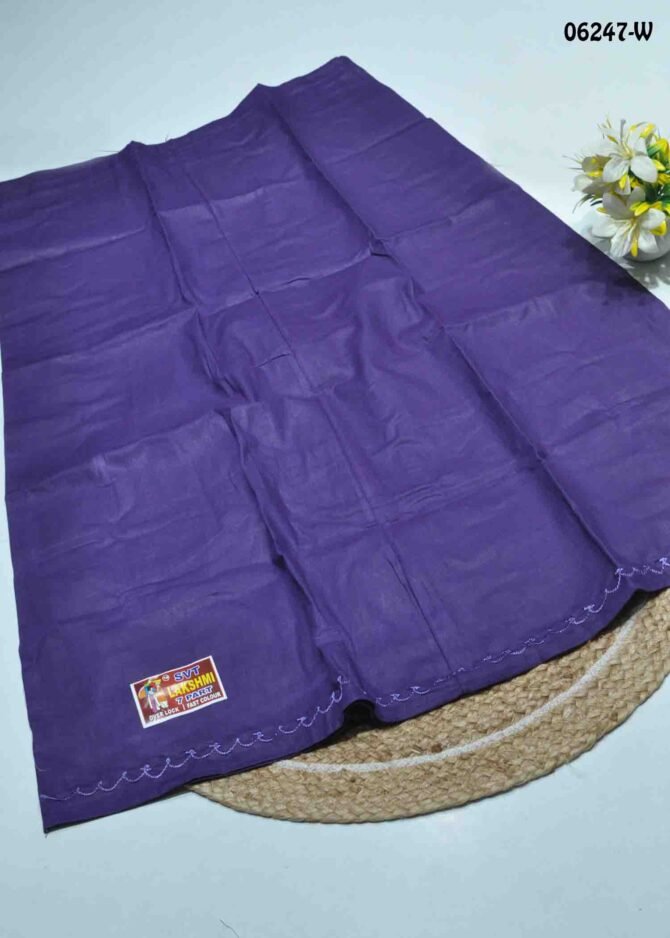 Nandhitha - 06247-W  Violet Color 7Part Cotton**Lakshmi Brand** INSKIRT / PETTICOAT CM1236652 (LR2B)