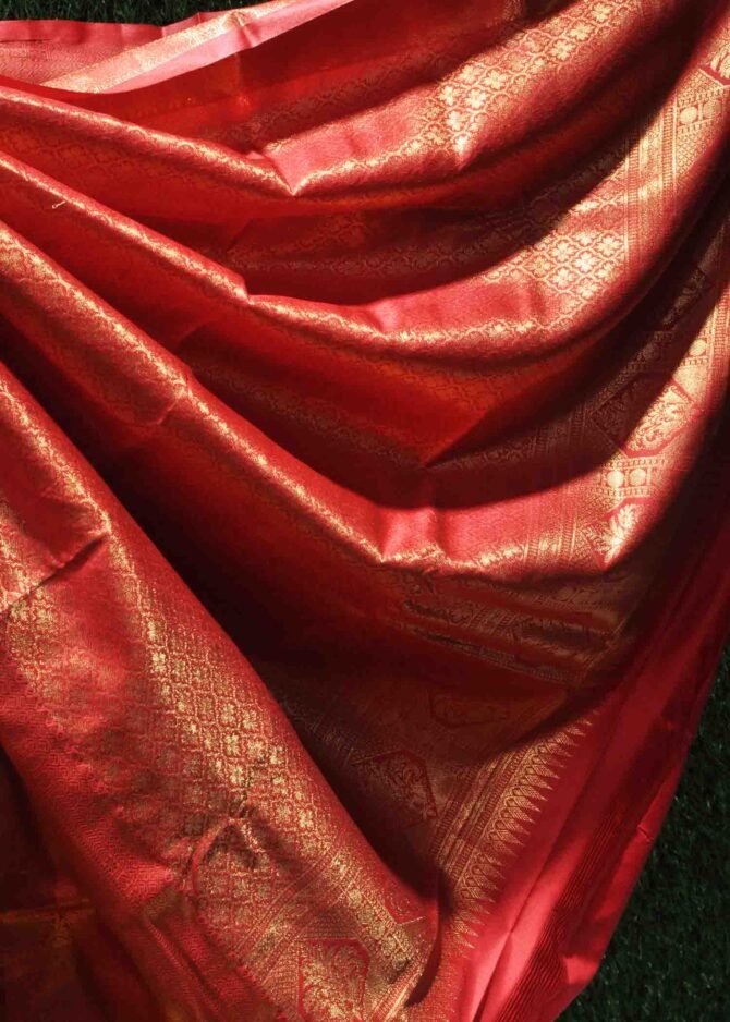 Ankaiyarkanni - 06248-A  MangoYellow Color Excellent Traditional Wear Semi-Pattu Saree CM1228257 (LR2B)