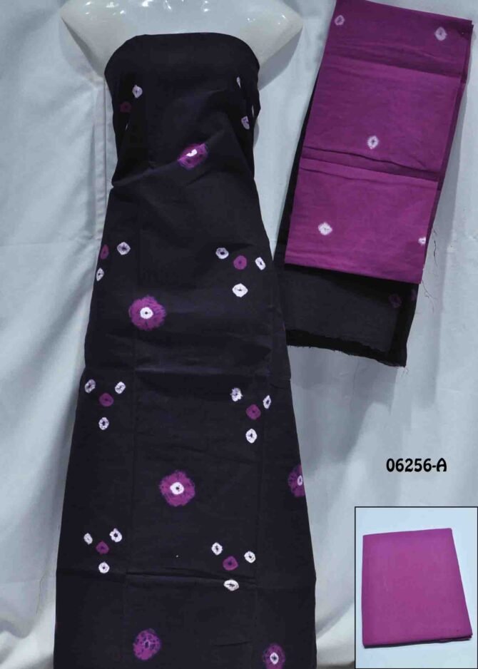 Vineetha - 06256-A  Purple Color Pure Cotton Salwar Material CM1234832 (LR2E)