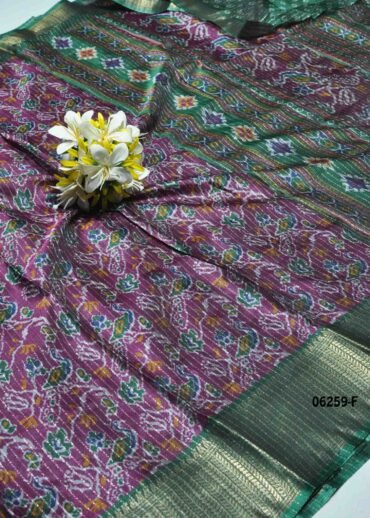 Yuvarshini - 06259-F   Purple Color Stylish Dola Silk Saree CM1232990 (LR6C)