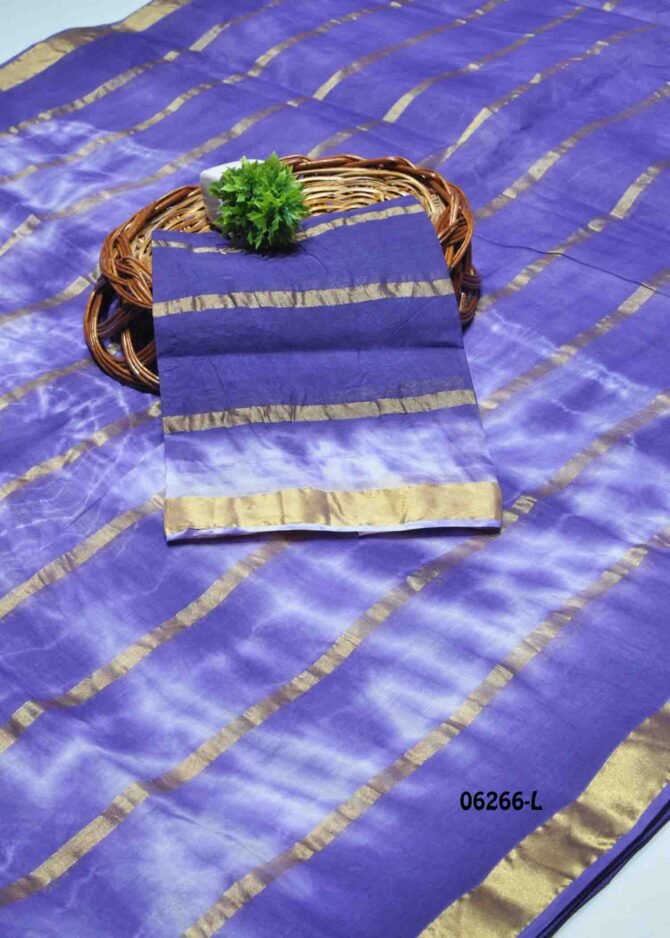 Tamil -06266-L  Lavender Color Summer Wear Pure Cotton Saree CM1233181 [LR9C]
