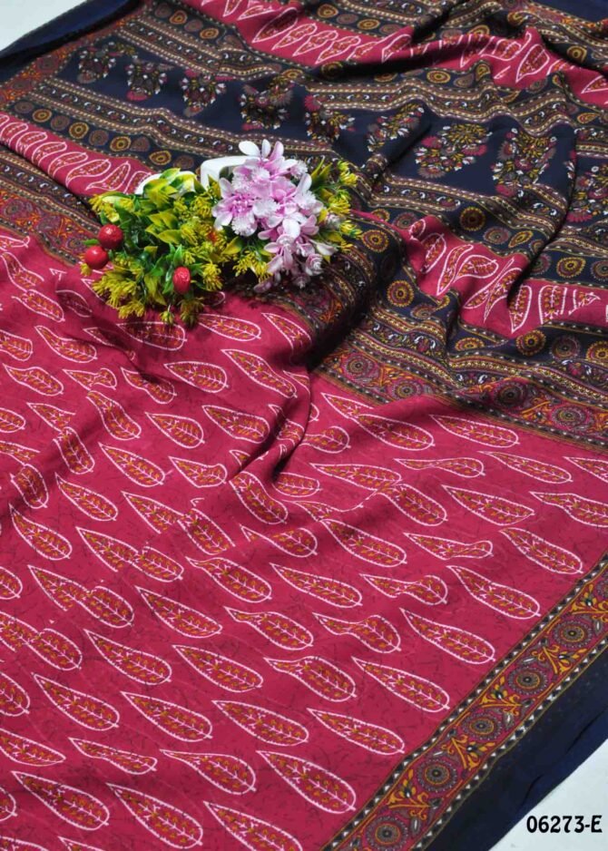 Nilashini -06273-E  TomatoPink Color Simply Soft Synthetic Saree CM1236166 [LR9D]