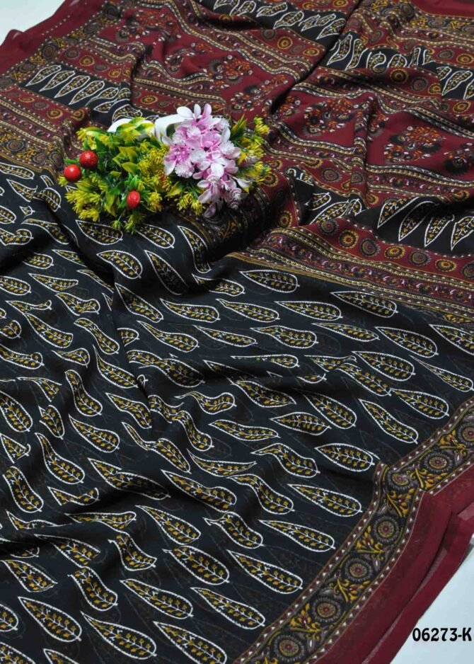 Nilashini -06273-K  Black Color Simply Soft Synthetic Saree CM1236166 [LR9D]