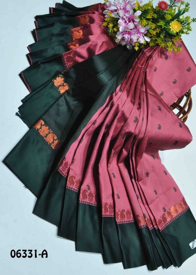 Monisha - 06331-A Merlot Red Color Taditional Wear Rich Look Raw Silk Saree CM1223389 (LR2B)
