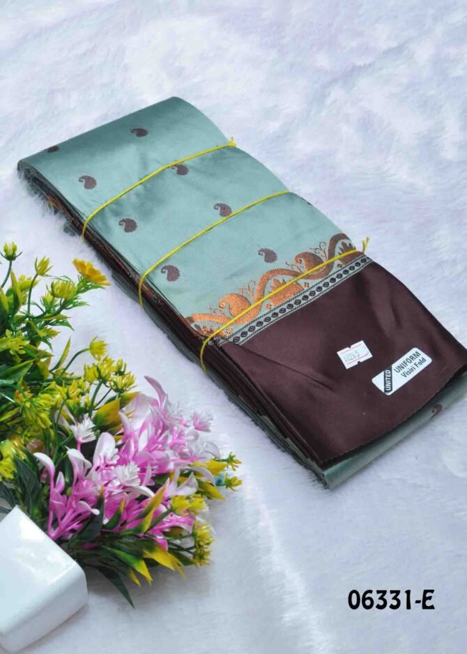 Monisha - 06331-E Basil Green Color Taditional Wear Rich Look Raw Silk Saree CM1223389 (LR2B)