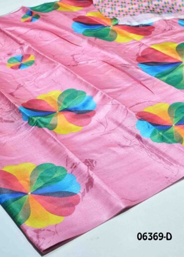 Swetha-06369-D Pink Color Digital Printed Khadi Cotton Saree CM1236650 (LR6E)