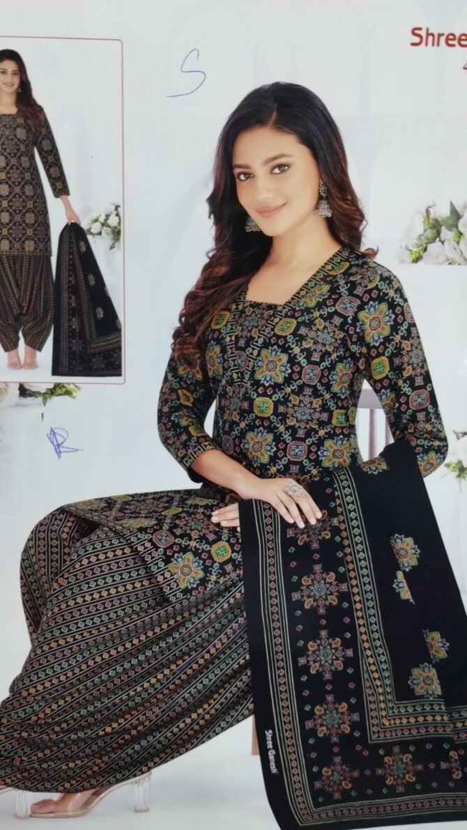 Shree Ganesh 4613, 4635, 4638 Multi colors cotton salwar materials