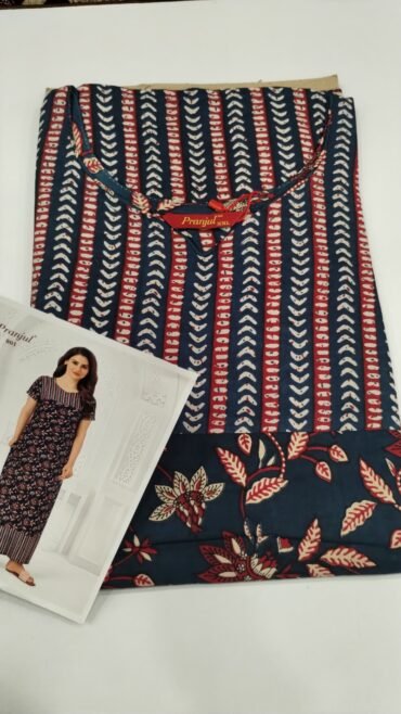 Pranjul 827, 801 multi colors Readymade Nightys (XXL Size) CM1235883