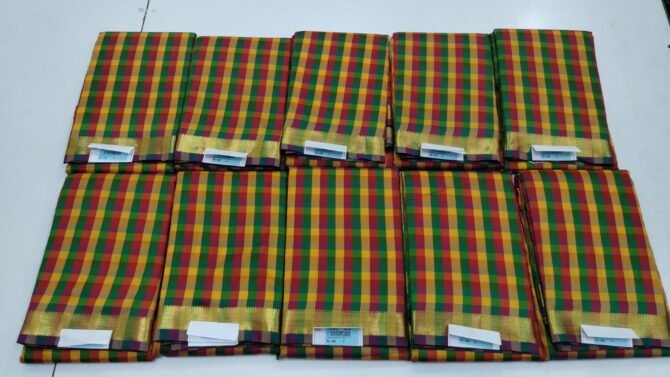 Checks - 0610-A Aparna Saree CM1198713