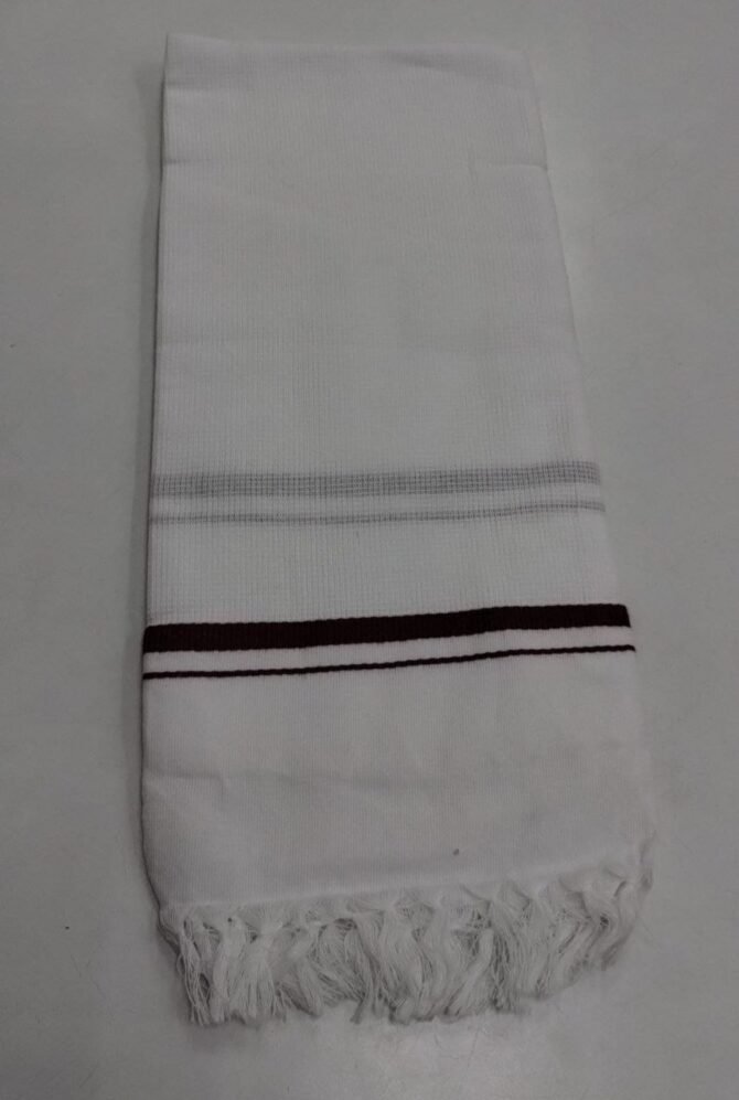 Poorni 06065-A white color towel (30*60) CM1220584
