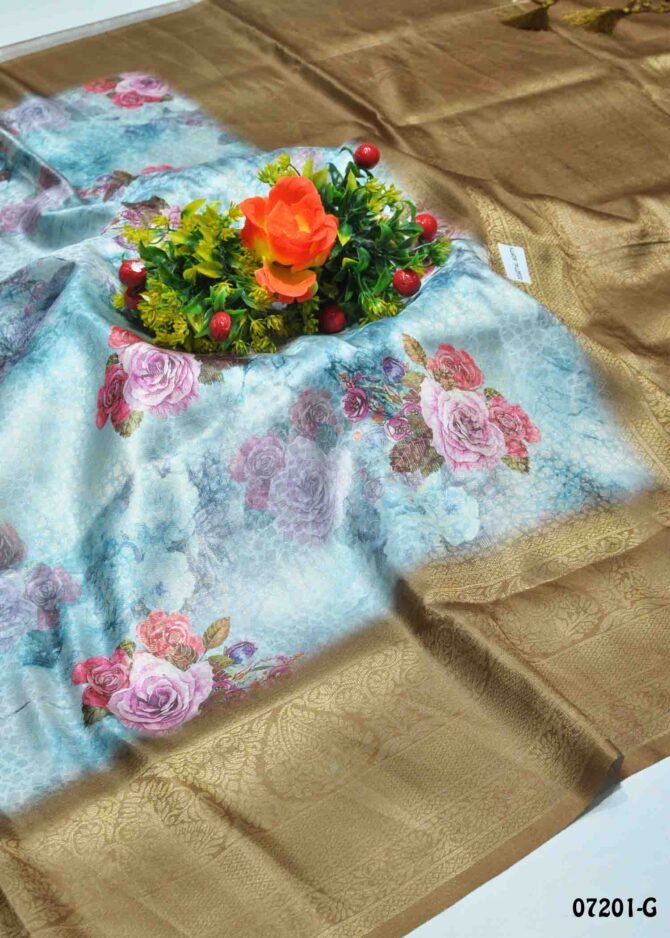 Radha -07201-G  SkyBlue Color Traditonal Look Softy Silk Saree CM1222924 (LR3E)