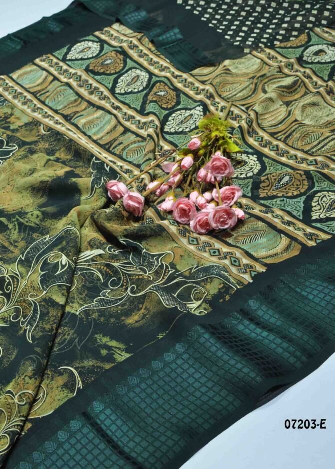 Nandini -07203-E  Green Color New Arrival Trending Soft Georgette Saree CM1248914 [LR9D]
