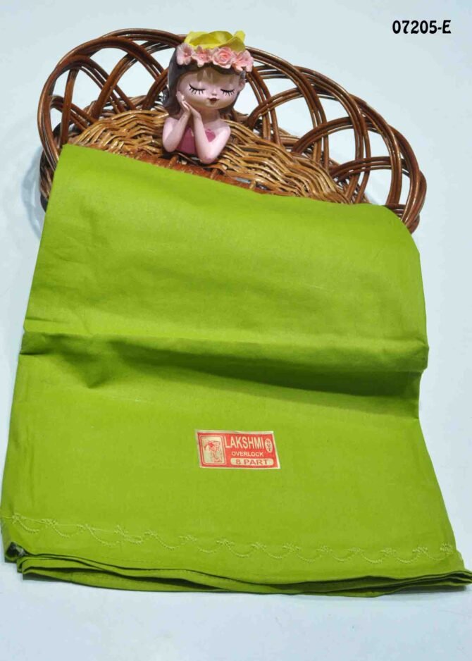 Liya - 07205-E  PearGreen Color 8Part Cotton**Lakshmi Brand** INSKIRT / PETTICOAT CM1236653 (RR1C)