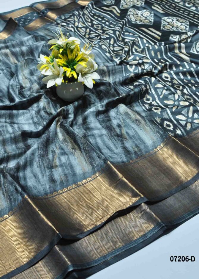 Yazhini - 07206-D  Grey Color Dola Silk Saree CM1236553 (RR1D)