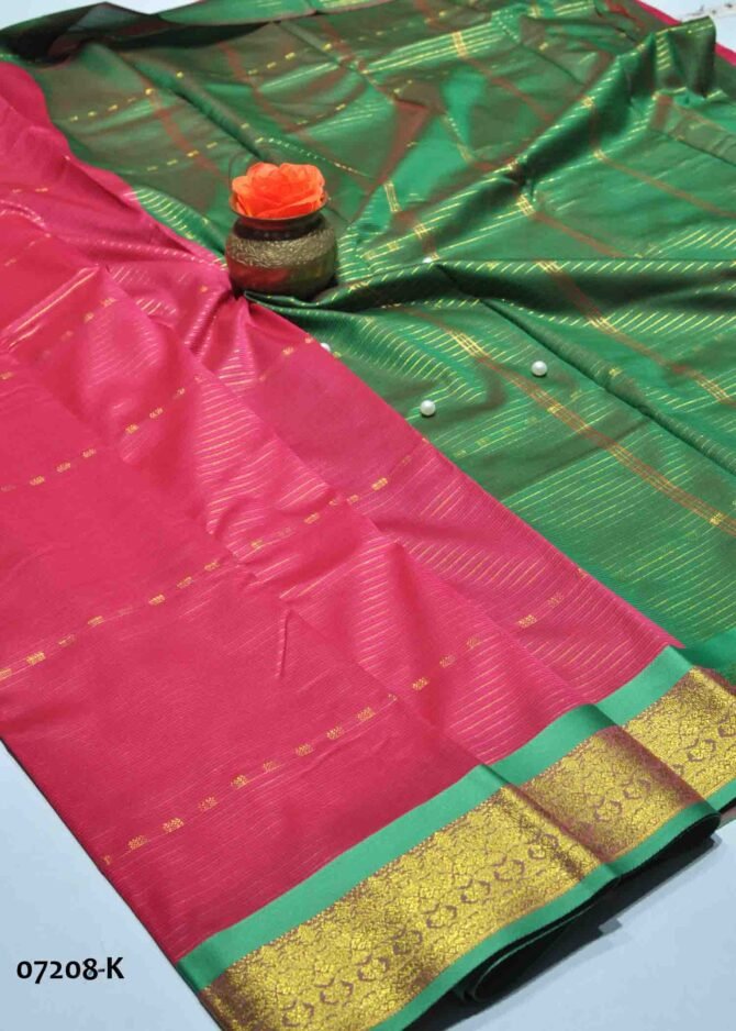 Banupriya - 07208-K  DarkPink Color Excellent  Aparna Saree CM1246051 [LR1D]