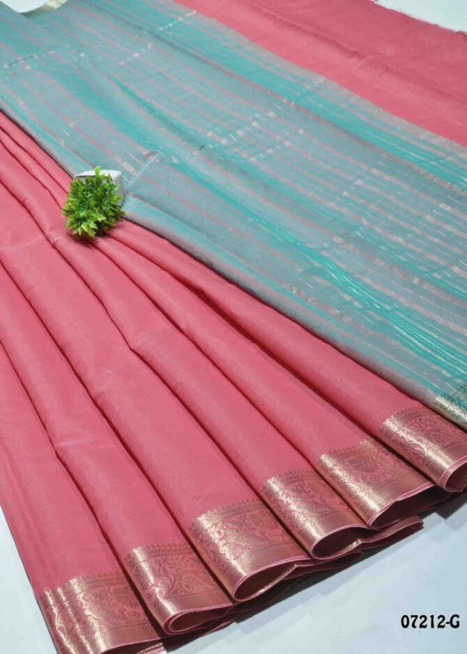Varshini -07212-G  DesireRed Color Fancy Cotton Saree CM1238082 (RR2E)