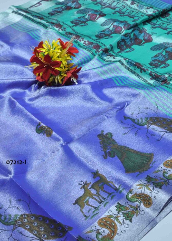 Shakshi -07212-I   Violet Color Elagant Rich Look Poly Silk Cotton Saree CM1246773 (LR13C)