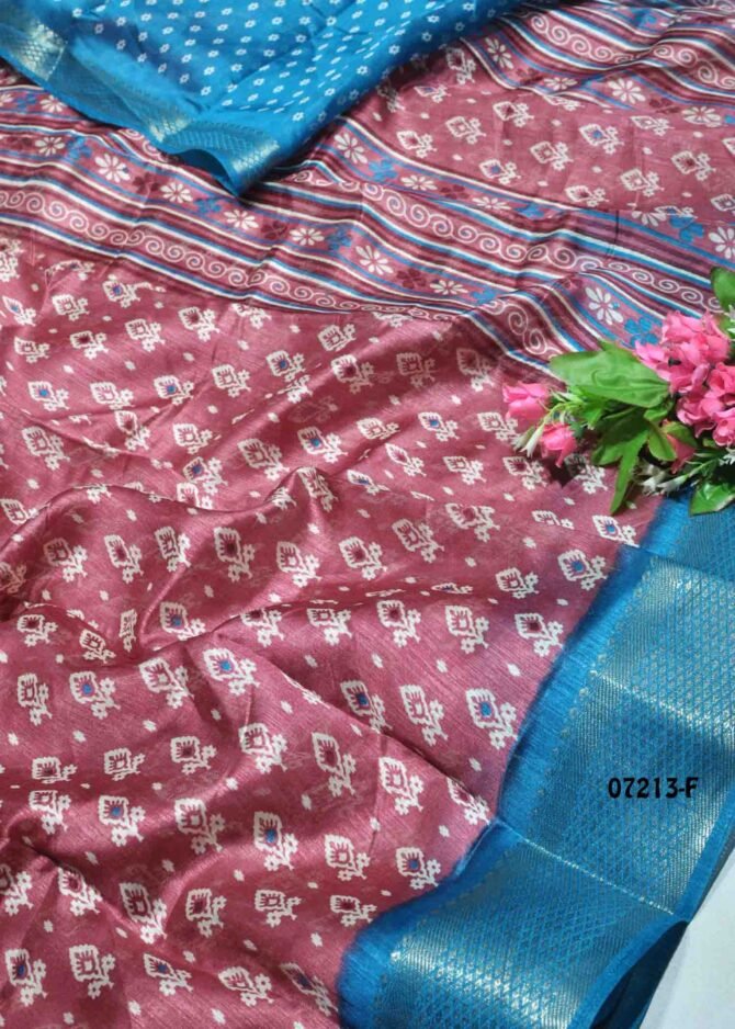 Yashika -07213-F  MauvePurple Color Simply Synthetic Cotton Saree CM1240547 (RR2D)