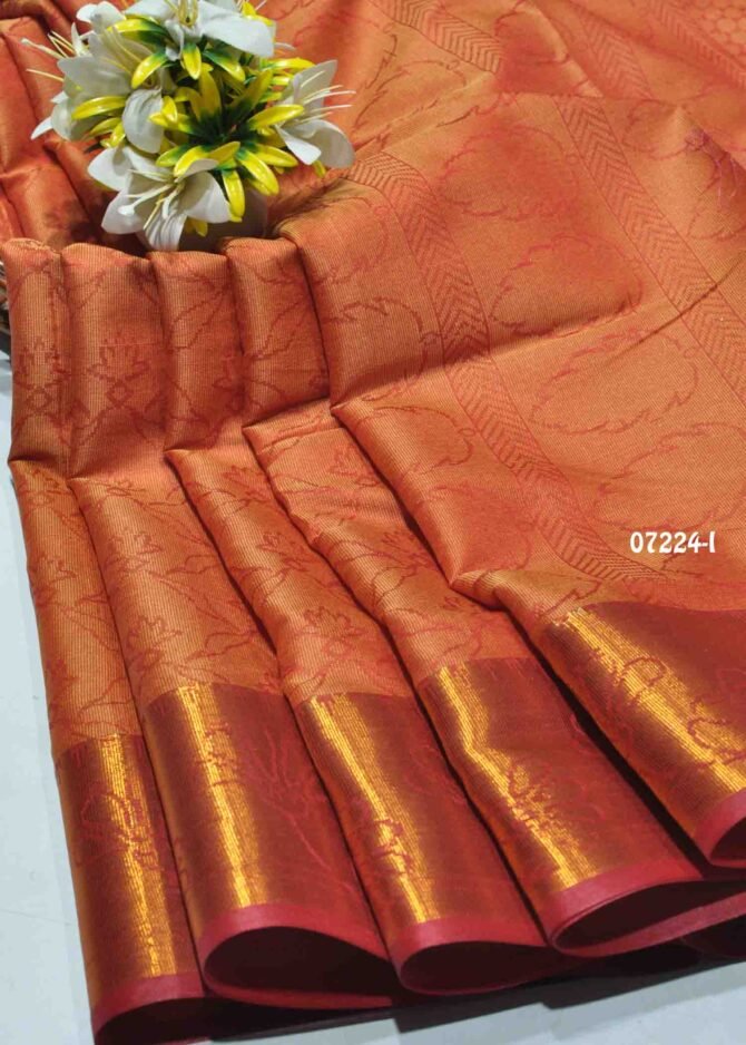 Adhithi -07224-I   Red Color Simply Tanchui Silk Saree CM1240188 (RR3C)
