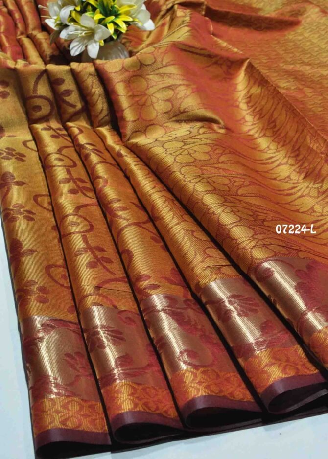 Adhithi -07224-L   Maroon Color Simply Tanchui Silk Saree CM1240188 (RR3C)