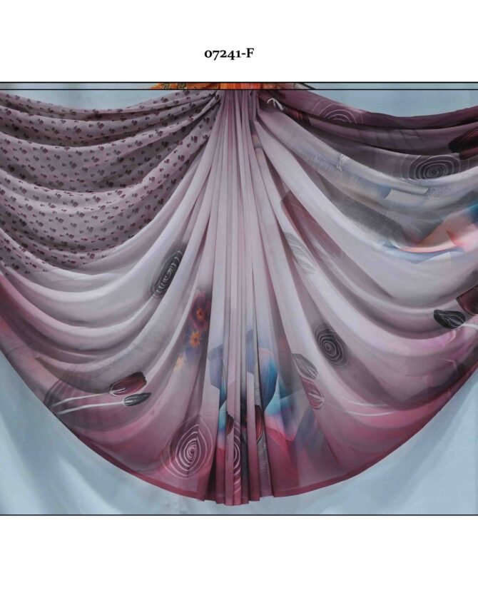Lakshitha -07241-F  Wistful Pink Color Digital Print Soft Synthetic Saree CM1246297 (LR11C)