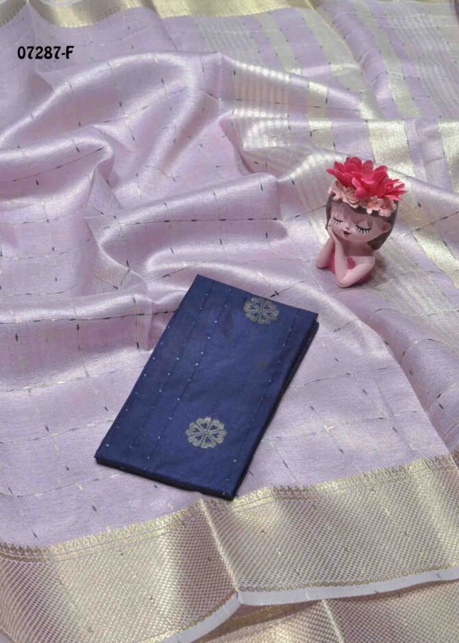SasiPriya - 07287-F   Lilac Purple Color Grand Look Traditonal Wear Tissue Silk Saree CM1252931 (LR3B)