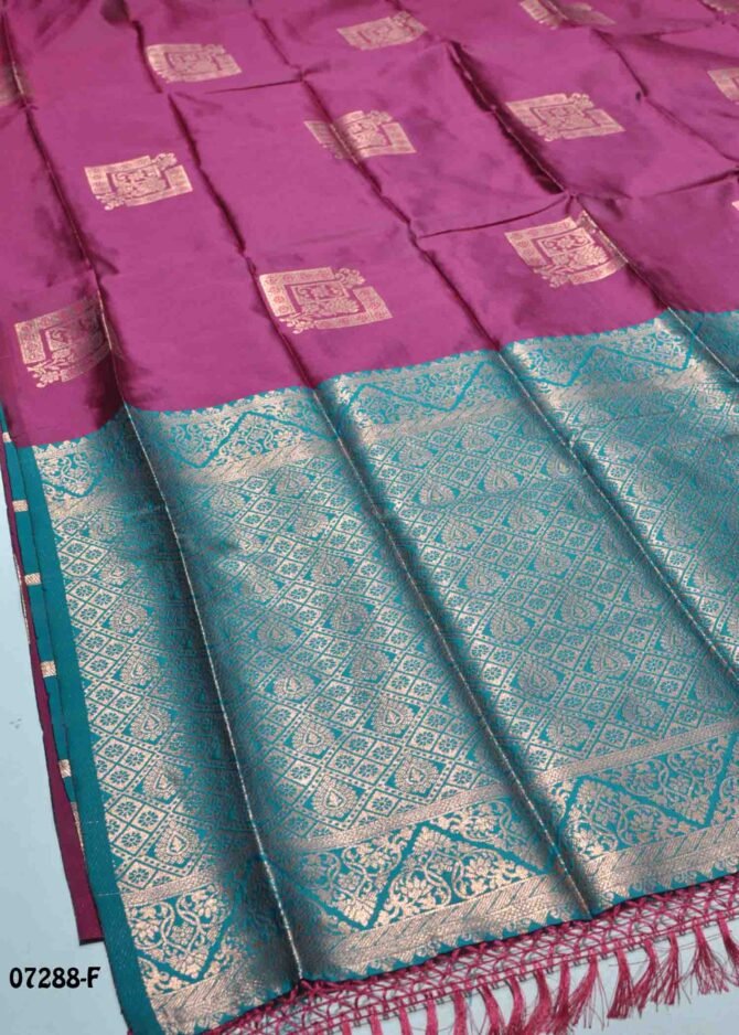 SriVidhya - 07288-F   Wine Purple Color Grand Look Banarasi Saree CM1248025 (LR2C)