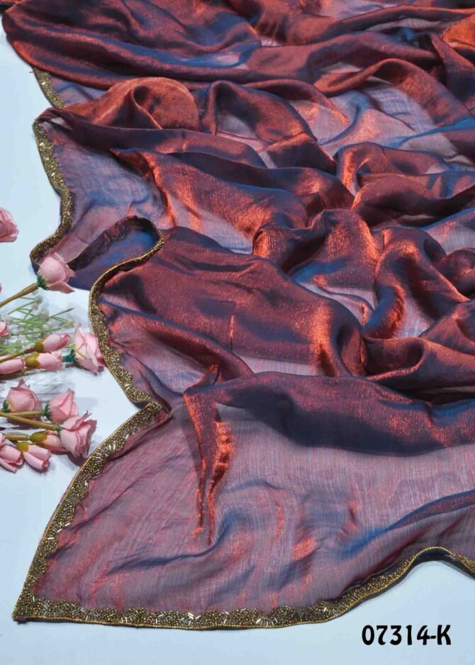 Mahasri -07314-K  Space Blue Color Beautiful Plain Space Silk Saree CM1246194,CM1243333 (LR8B)