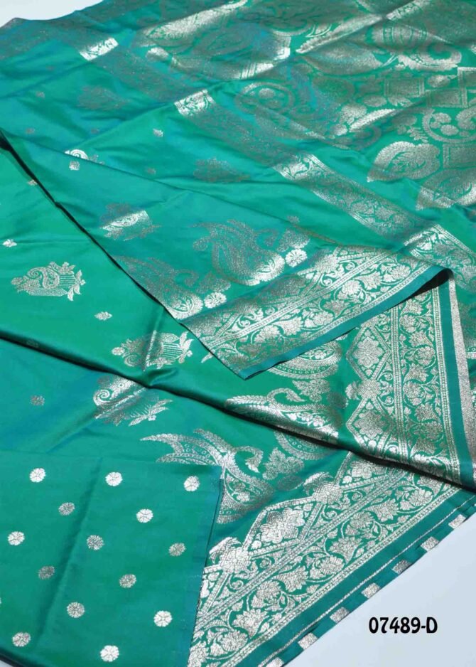 Kalpati- 07489-D Green Color Banarasi Saree CM1247989 (LR1C)