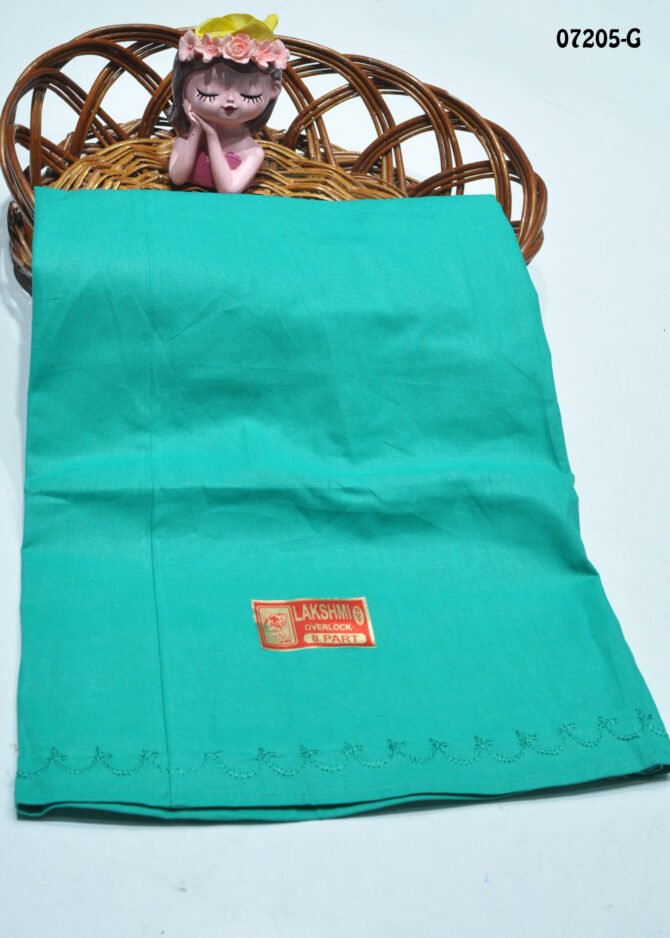 Diya - 07205-G  TiffanyGreen Color 8Part Cotton**Lakshmi Brand** INSKIRT / PETTICOAT CM1236653 (RR1C)