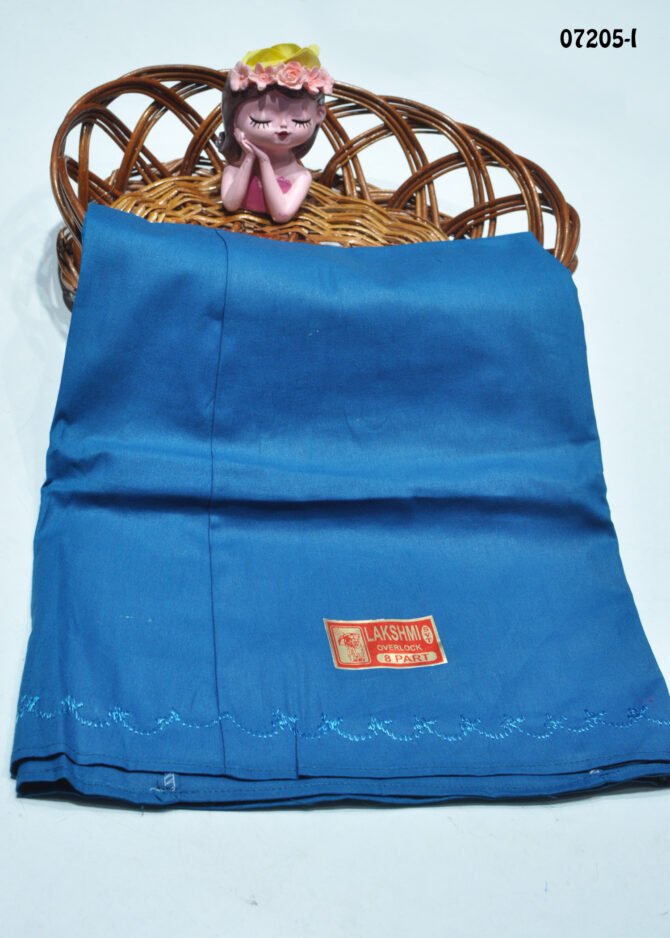 Diya - 07205-I  Peacockblue Color 8Part Cotton**Lakshmi Brand** INSKIRT / PETTICOAT CM1236653 (RR1C)