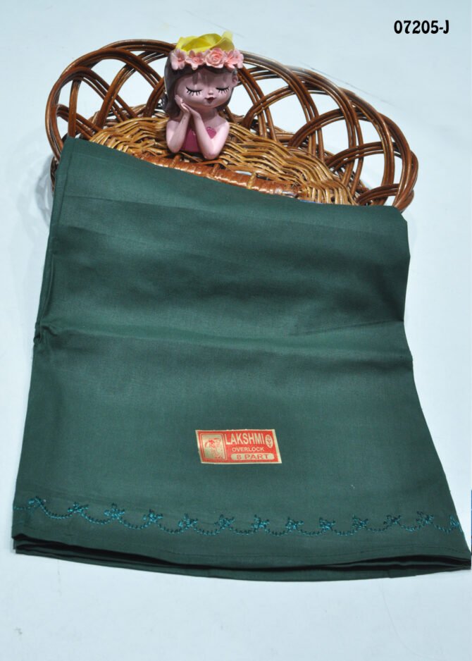 Diya - 07205-J  DarkGreen Color 8Part Cotton**Lakshmi Brand** INSKIRT / PETTICOAT CM1236653 (RR1C)