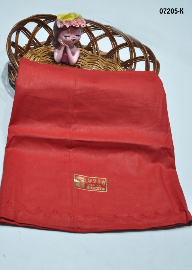 Diya - 07205-K  Red Color 8Part Cotton**Lakshmi Brand** INSKIRT / PETTICOAT CM1236653 (RR1C)