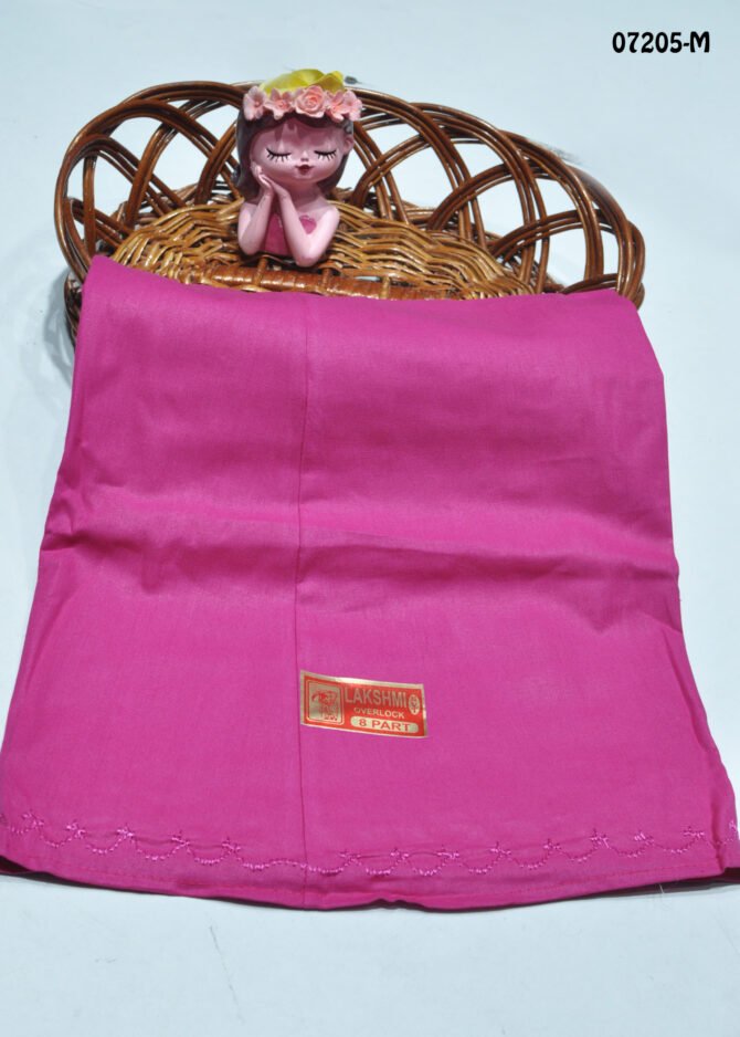 Diya - 07205-M  Pink Color 8Part Cotton**Lakshmi Brand** INSKIRT / PETTICOAT CM1236653 (RR1C)