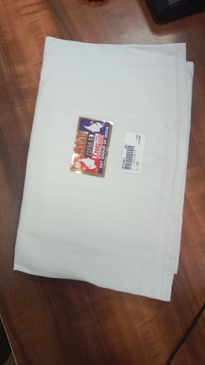 SVT Gold 07150-A white color 7 part inskirt CM1240811
