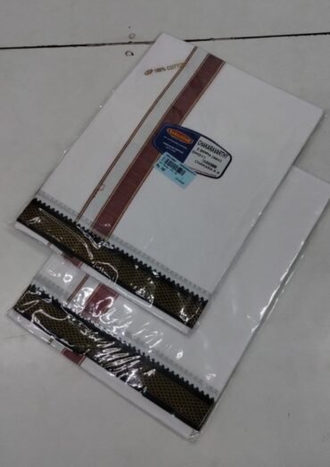Prabha 0180-A white color iyer dhoti CM1210647