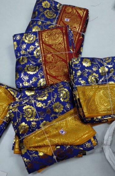 Prabha 0045-A Multi color samy pavadai CM1241821