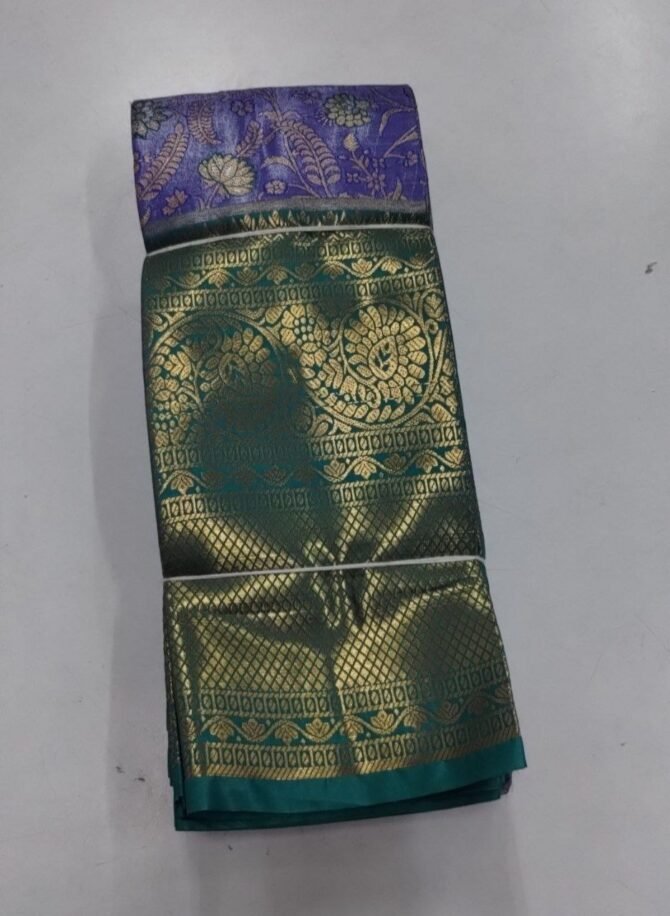 Istri 02050-A blue color kanchi silk sarees CM1247359