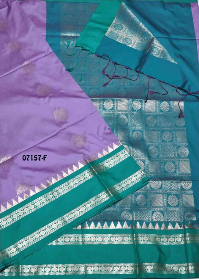 Ice Cream -07157-F   Byzanthium Lavender Color Taditional Look Semi Soft Silk Saree CM1253487 (RR3E)